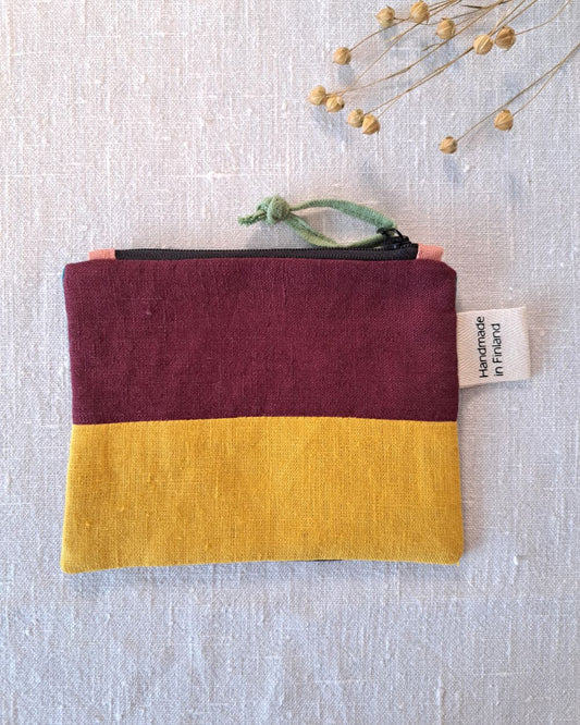 Gemini-pussukka pellavaa