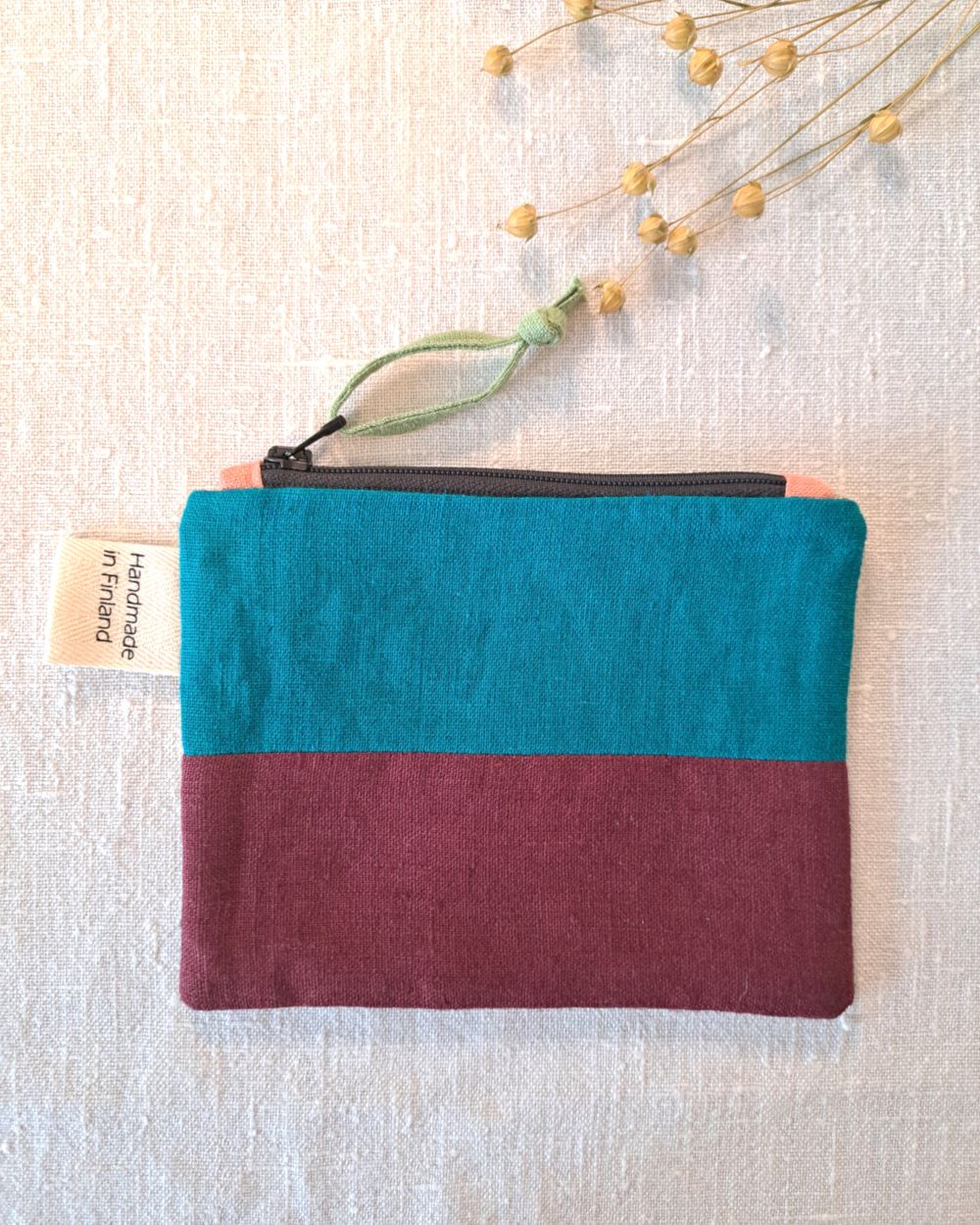 Gemini-pussukka pellavaa